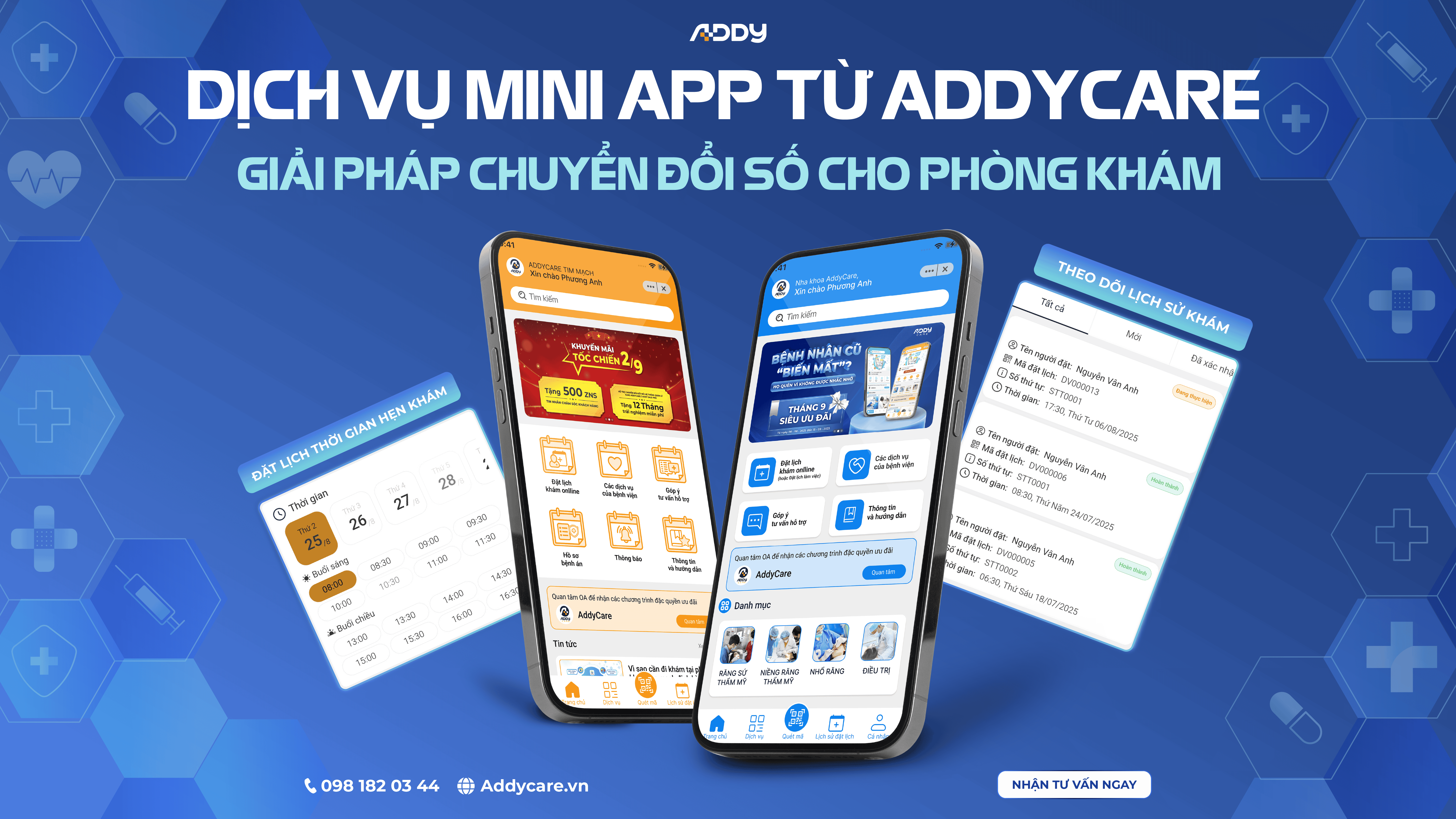 Dịch vụ Mini App từ ADDYCARE