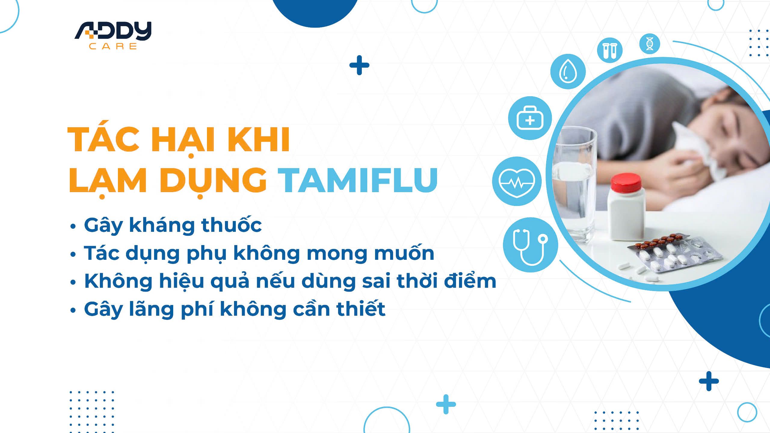 Tác hại khi sử dụng Tamiflu